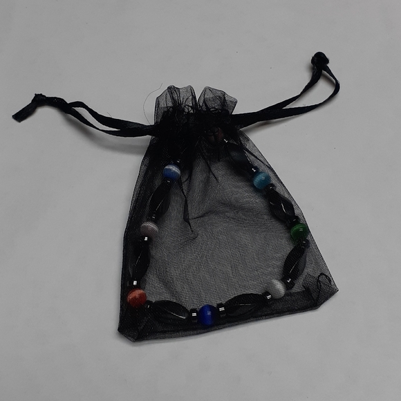 Magnetic Hematite Bracelet 7" - Picture 6 of 6